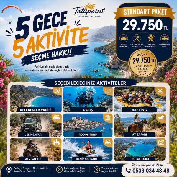 5 GECE 6 GÜN 5 AKTİVİTE
